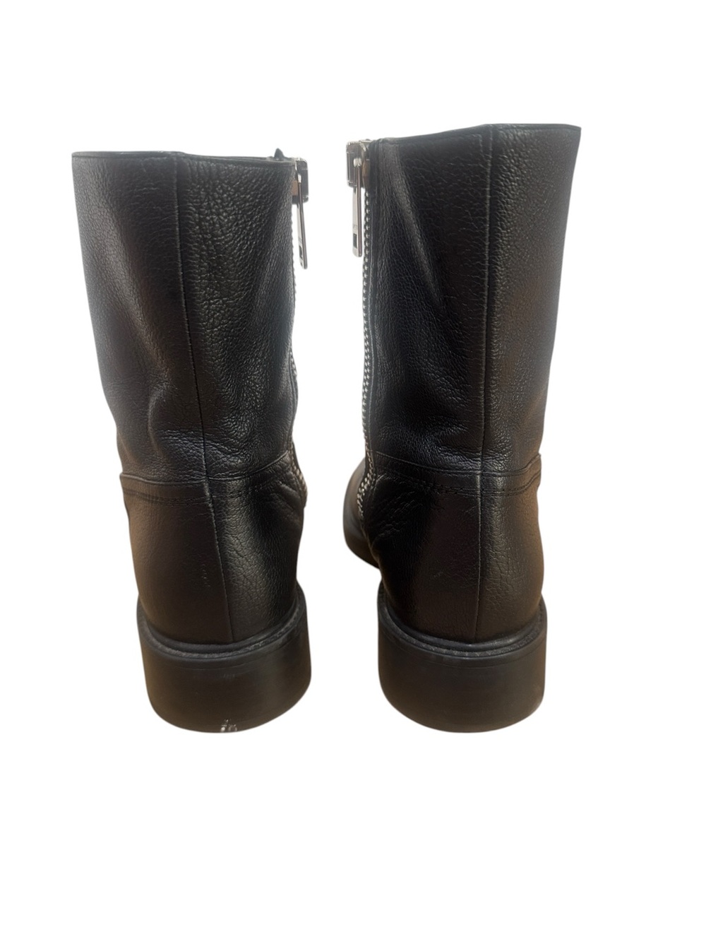 Gucci Maud Black Leather Mid-Calf Boots Size 36.5 - Picture 6 of 6